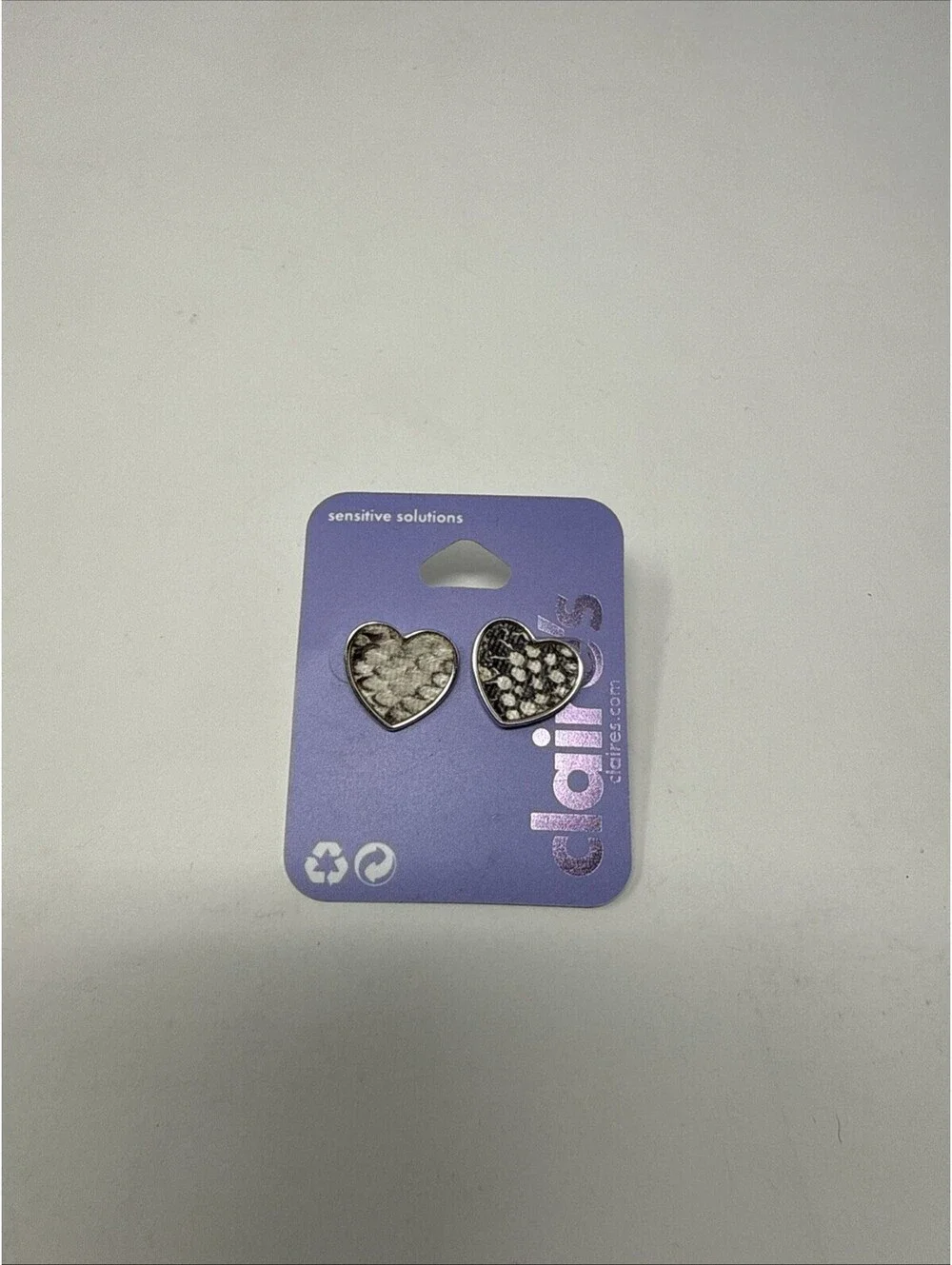 Big Heart Earrings Claire’s